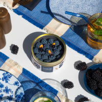 Blackberry Shaped Natural Wax Candle - CandleCan